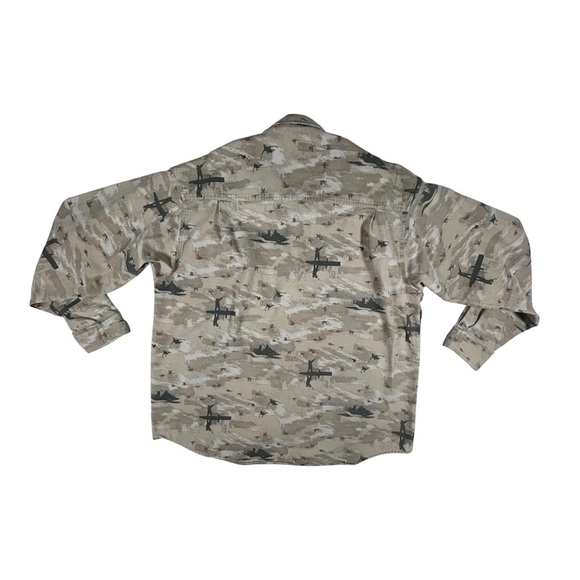 Columbia Men’s XL River Lodge Camo Shirt Hunting Fishing Outdoor Button Up - Picture 3 of 15